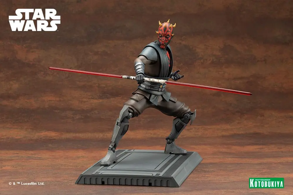 Star Wars The Clone Wars ARTFX 1/7 Darth Maul PVC szobor figura 26 cm termékfotó