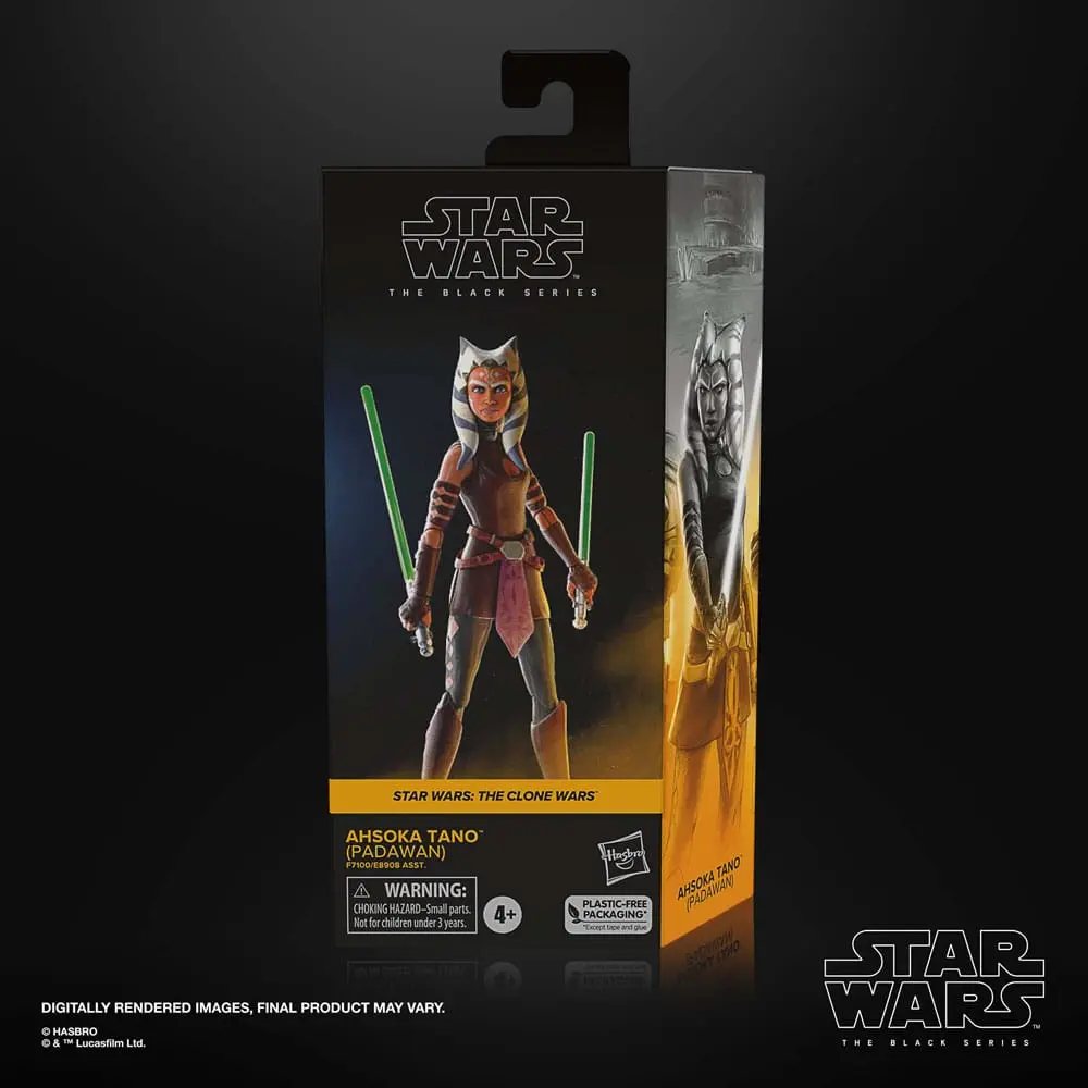 Star Wars: The Clone Wars Black Series Ahsoka Tano (Padawan) akciófigura 15 cm termékfotó