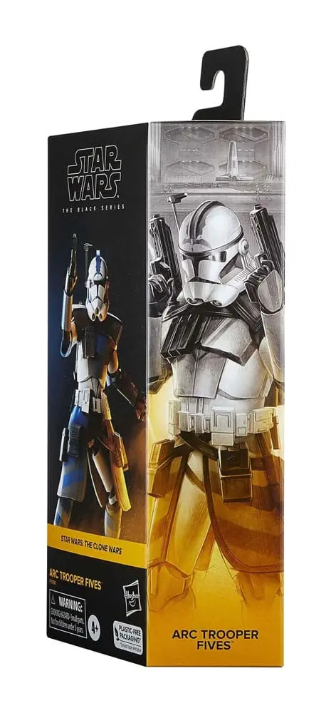 Hasbro Figura Star Wars: The Clone Wars Black Series Action Arc Trooper  Fives 15 cm Azul