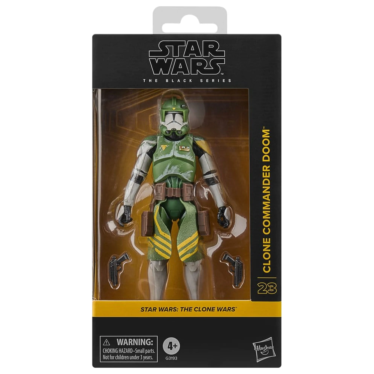 Star Wars: The Clone Wars Black Series Clone Commander Doom akciófigura 15 cm termékfotó