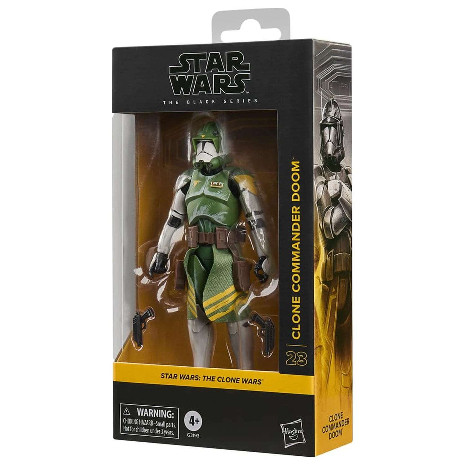 Star Wars: The Clone Wars Black Series Clone Commander Doom akciófigura 15 cm termékfotó