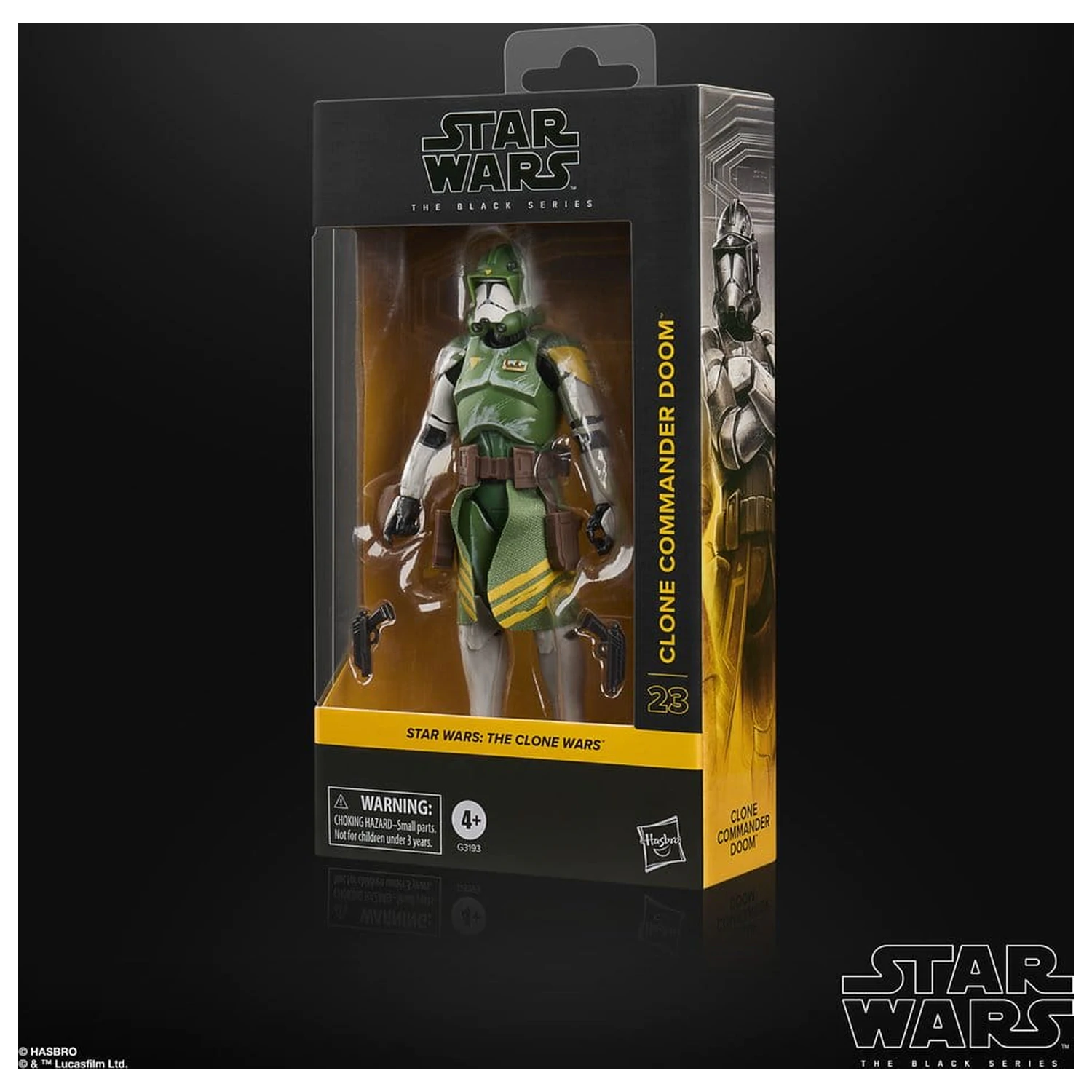 Star Wars: The Clone Wars Black Series Clone Commander Doom akciófigura 15 cm termékfotó