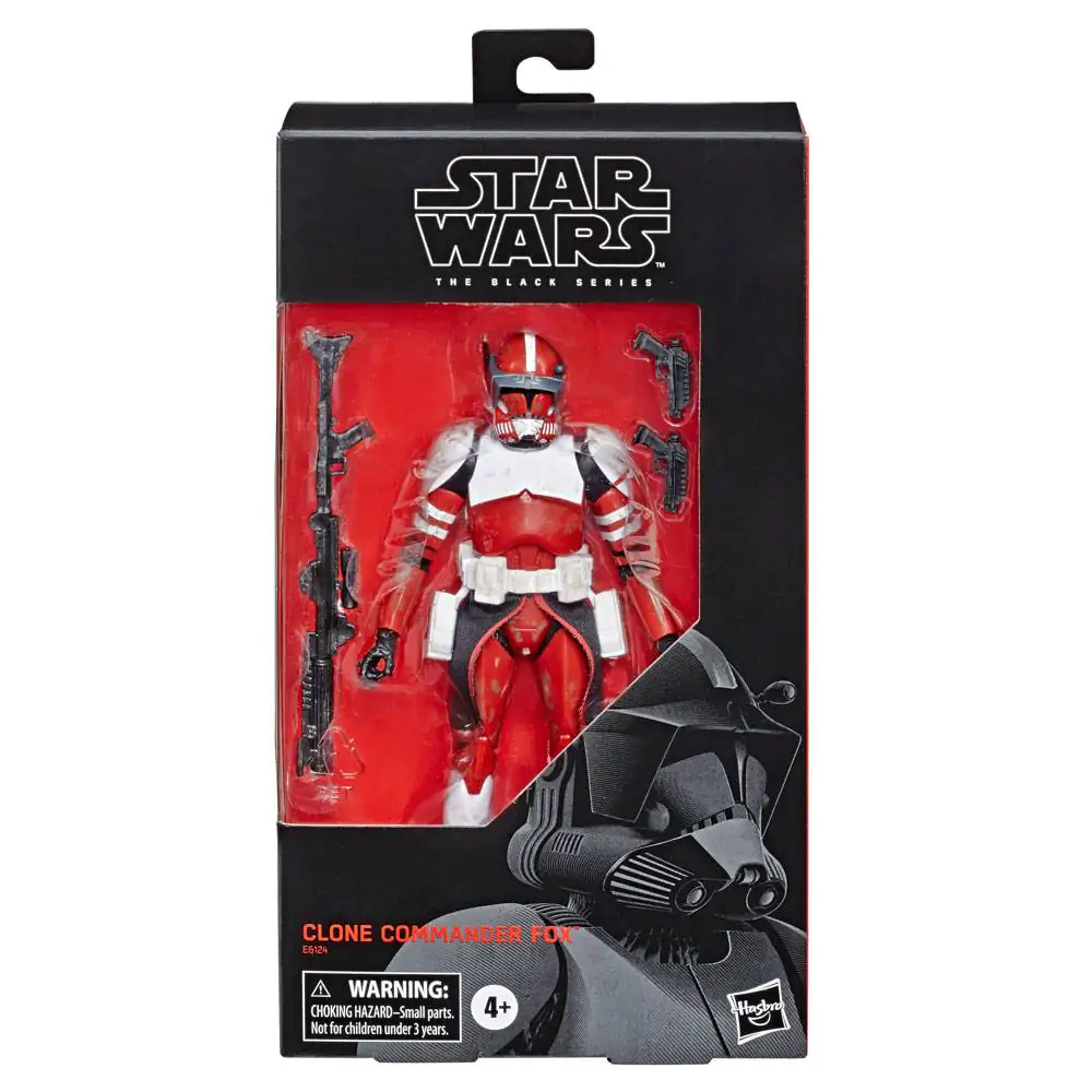 Star Wars The Clone Wars Black Series Clone Commander Fox akciófigura 15 cm termékfotó