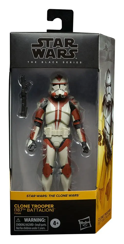 Star Wars: The Clone Wars Black Series Clone Trooper (187th Battalion) akciófigura 15 cm termékfotó