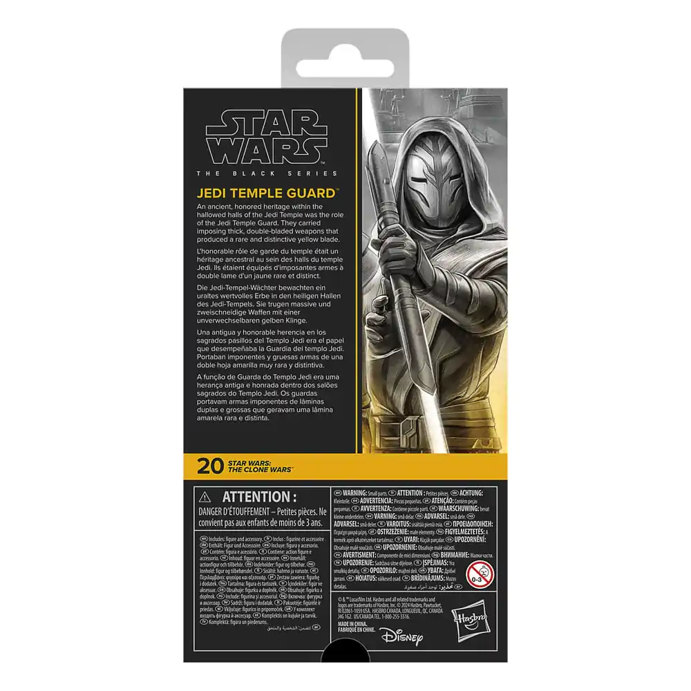 Star Wars: The Clone Wars Black Series Jedi Temple Guard akciófigura 15 cm termékfotó