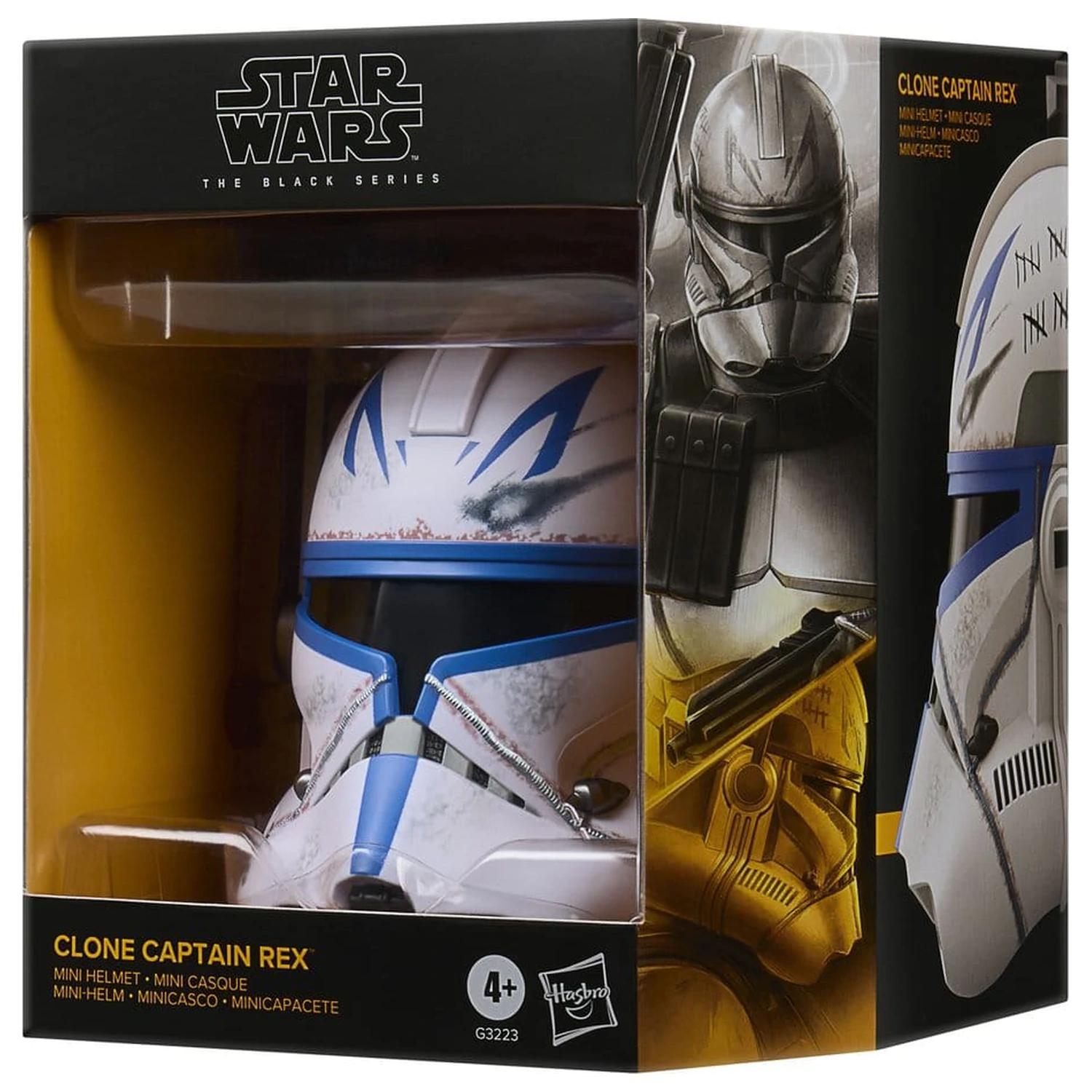 Star Wars: The Clone Wars Black Series Mini sisak Clone Captain Rex 15 cm termékfotó