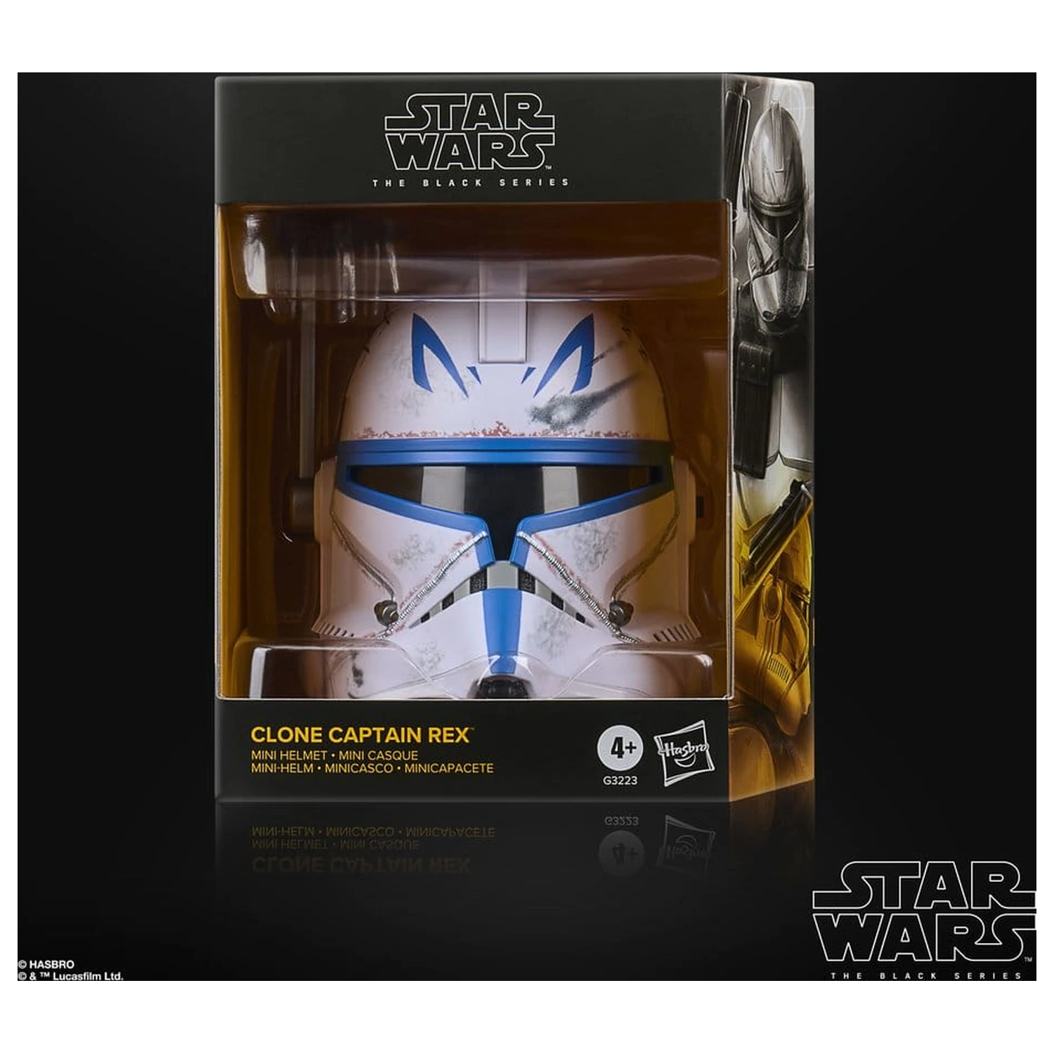Star Wars: The Clone Wars Black Series Mini sisak Clone Captain Rex 15 cm termékfotó
