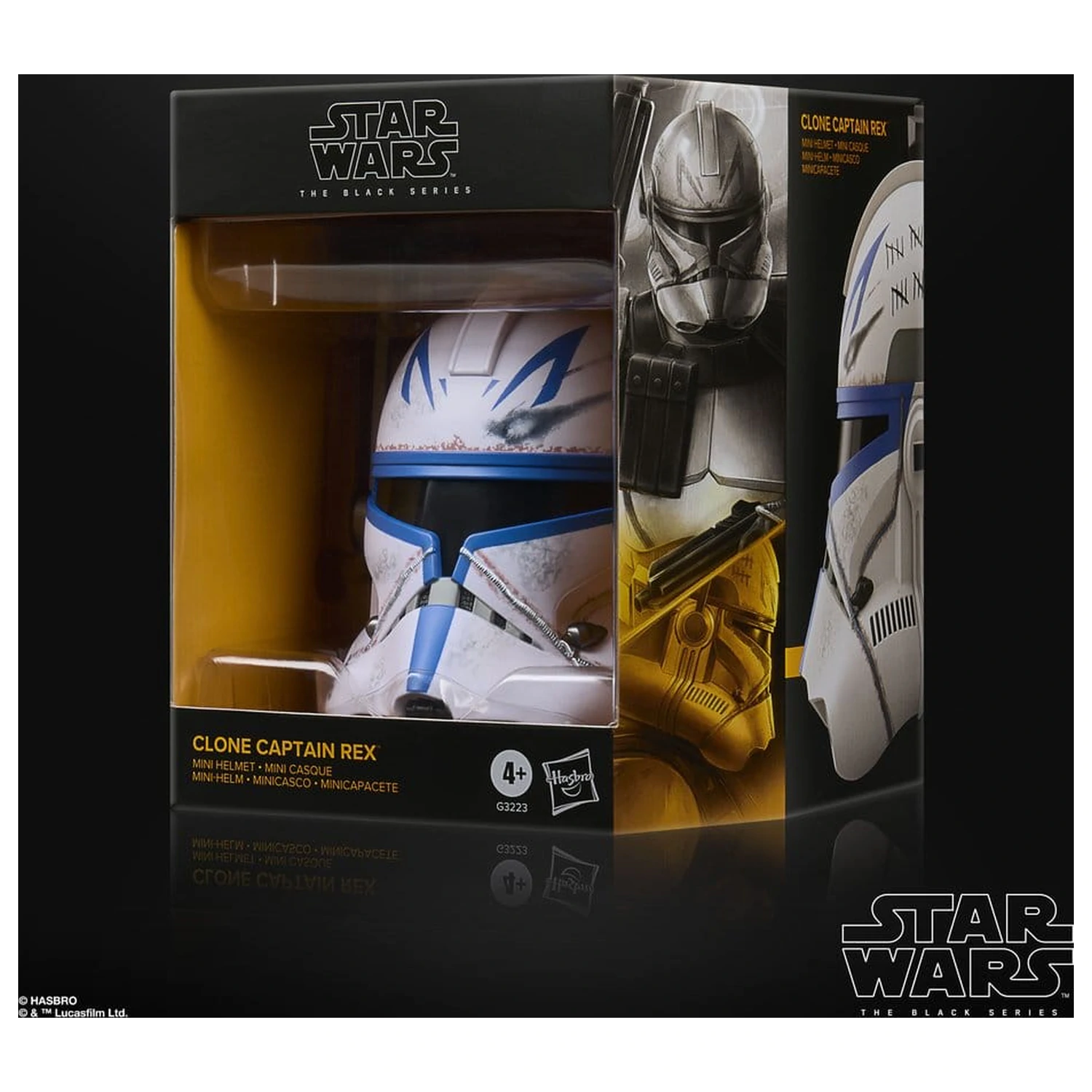 Star Wars: The Clone Wars Black Series Mini sisak Clone Captain Rex 15 cm termékfotó