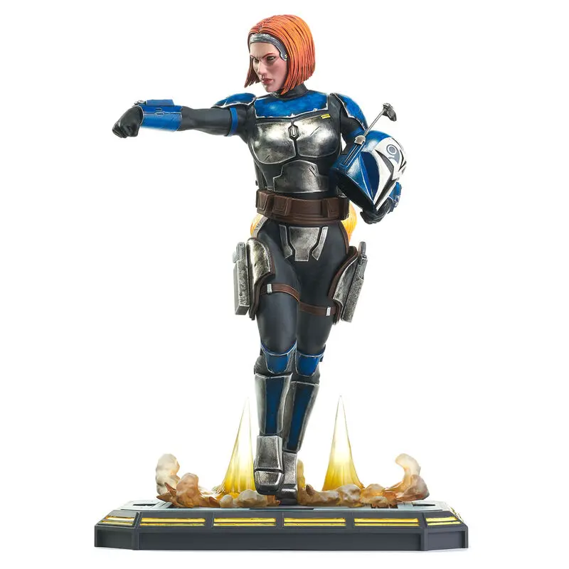 Star Wars The Clone Wars Bo Katan szobor figura 28cm termékfotó