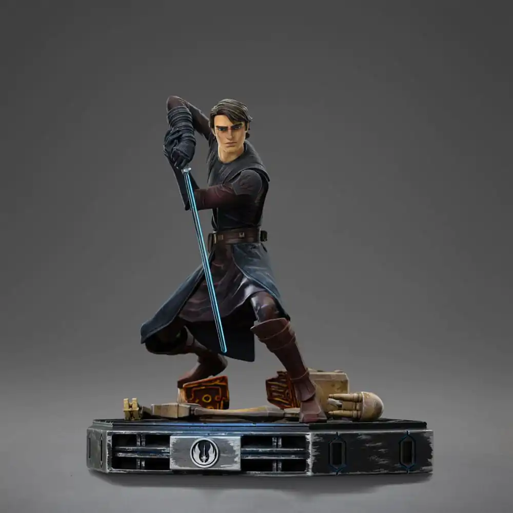 Star Wars: The Clone Wars Deluxe Art Scale 1/10 Anakin Skywalker szobor figura 19 cm termékfotó