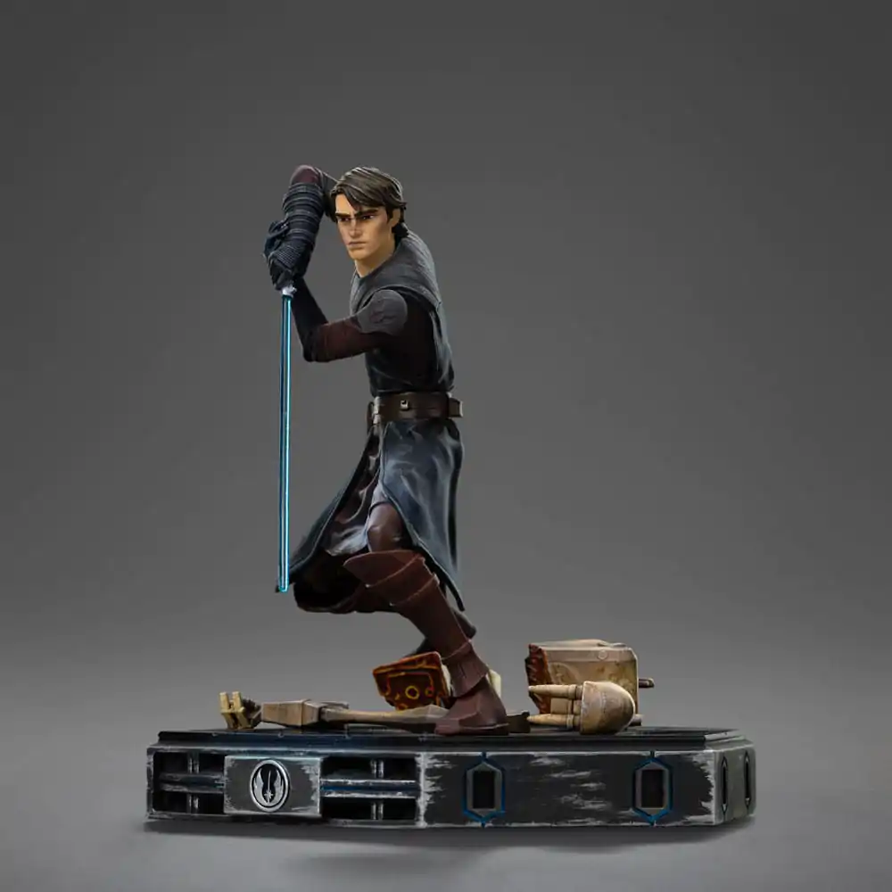 Star Wars: The Clone Wars Deluxe Art Scale 1/10 Anakin Skywalker szobor figura 19 cm termékfotó