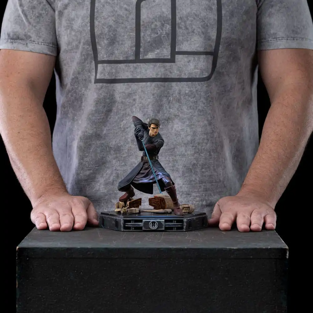 Star Wars: The Clone Wars Deluxe Art Scale 1/10 Anakin Skywalker szobor figura 19 cm termékfotó