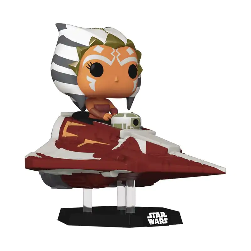 Star Wars: The Clone Wars Funko POP! Rides Vinyl figura Bobble-Head Ahsoka Tano in Delta 7 Jedi Starfighter 15 cm termékfotó