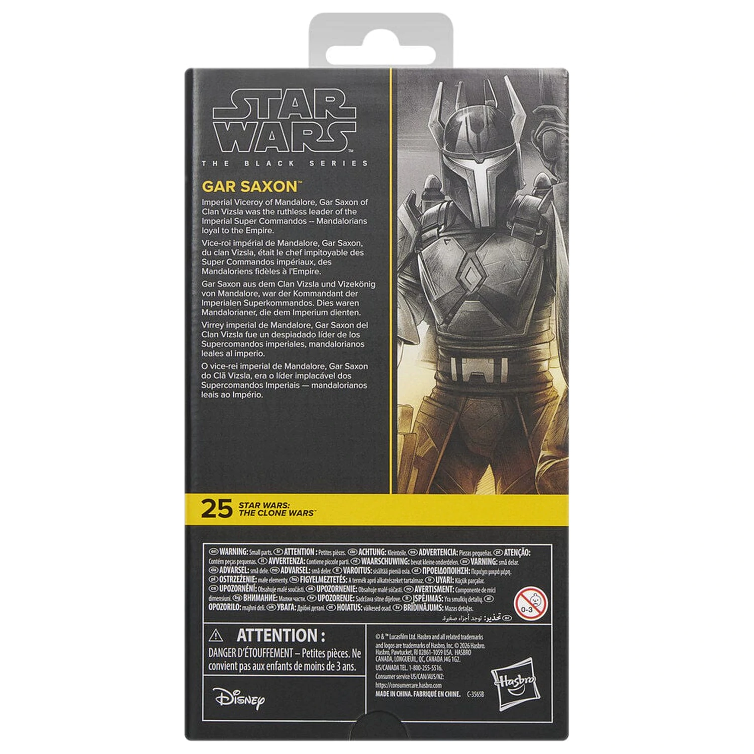 Star Wars The Clone Wars Gar Saxon figura 15cm termékfotó