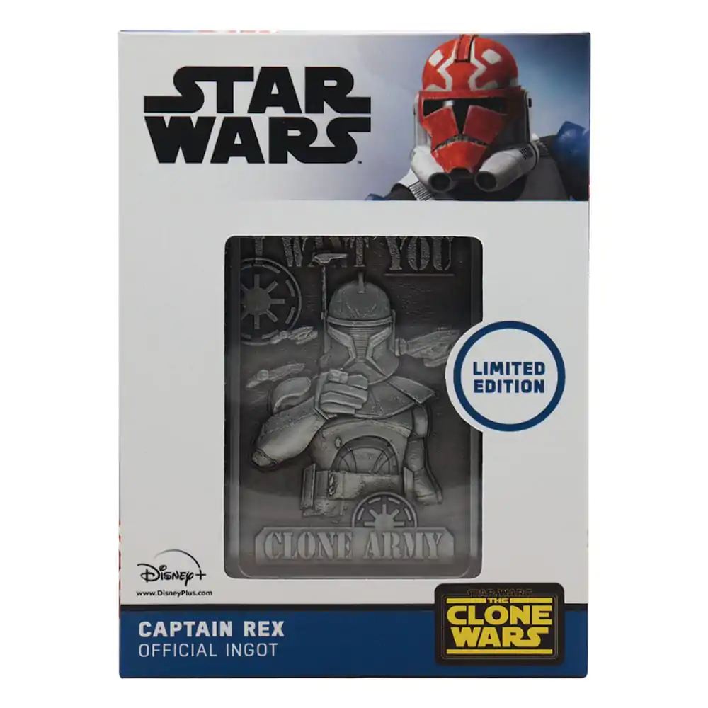 Star Wars: The Clone Wars Ingot Captain Rex Limitált kiadás termékfotó