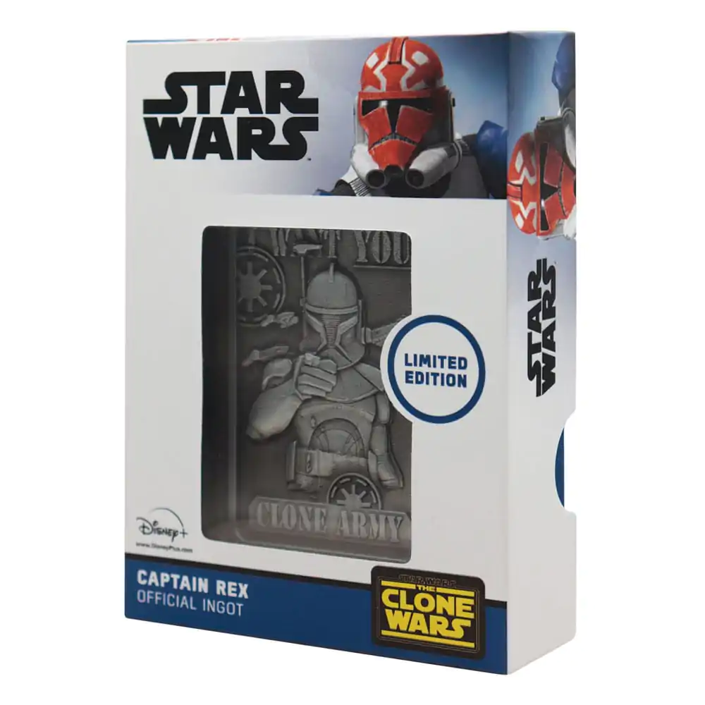 Star Wars: The Clone Wars Ingot Captain Rex Limitált kiadás termékfotó