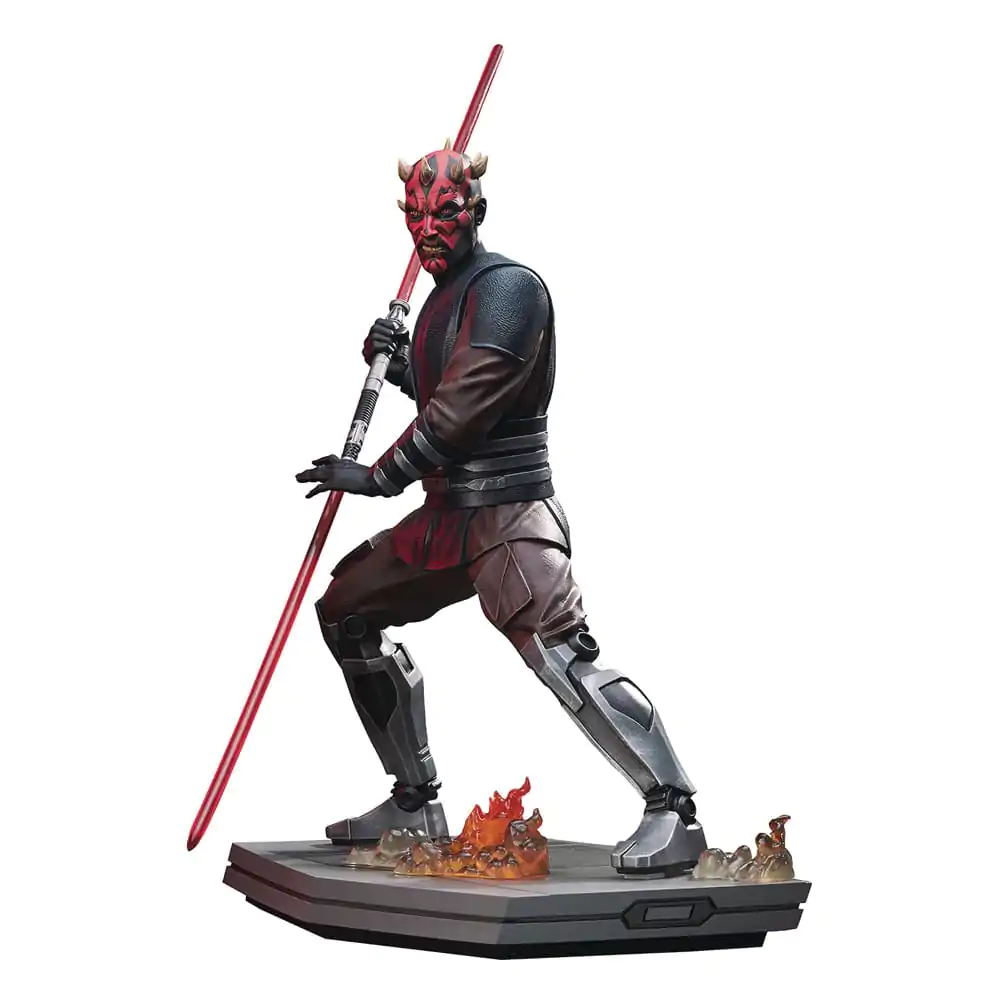 Star Wars: The Clone Wars Milestones 1/6 Darth Maul Web Exkluzív szobor figura 30 cm termékfotó