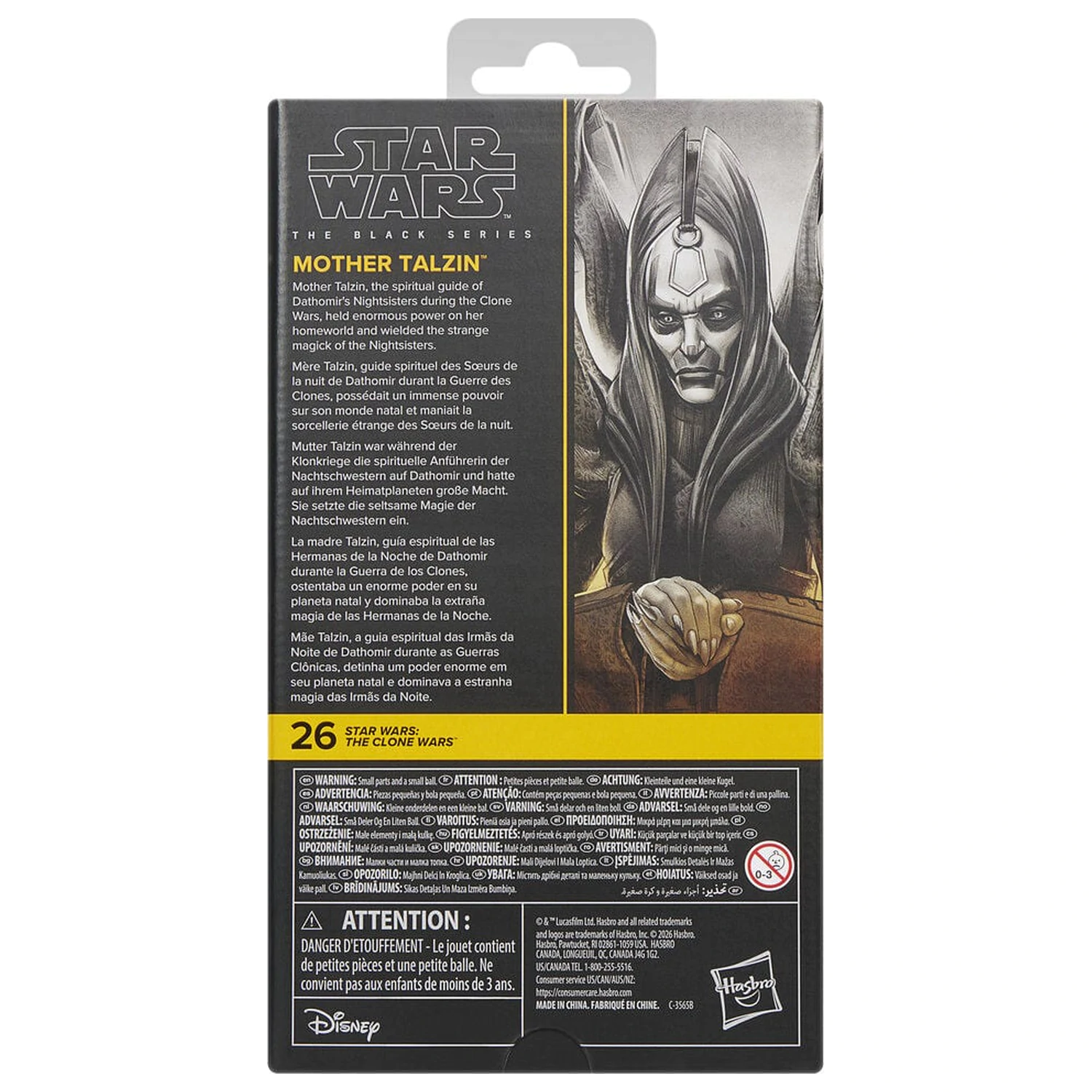 Star Wars The Clone Wars Mother Talzin figura 15cm termékfotó