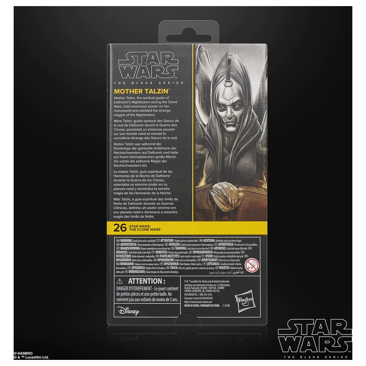 Star Wars The Clone Wars Mother Talzin figura 15cm termékfotó