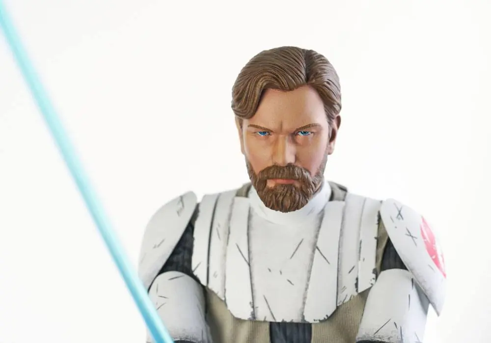 Star Wars The Clone Wars Premier Collection 1/7 Obi-Wan Kenobi figura 27 cm termékfotó