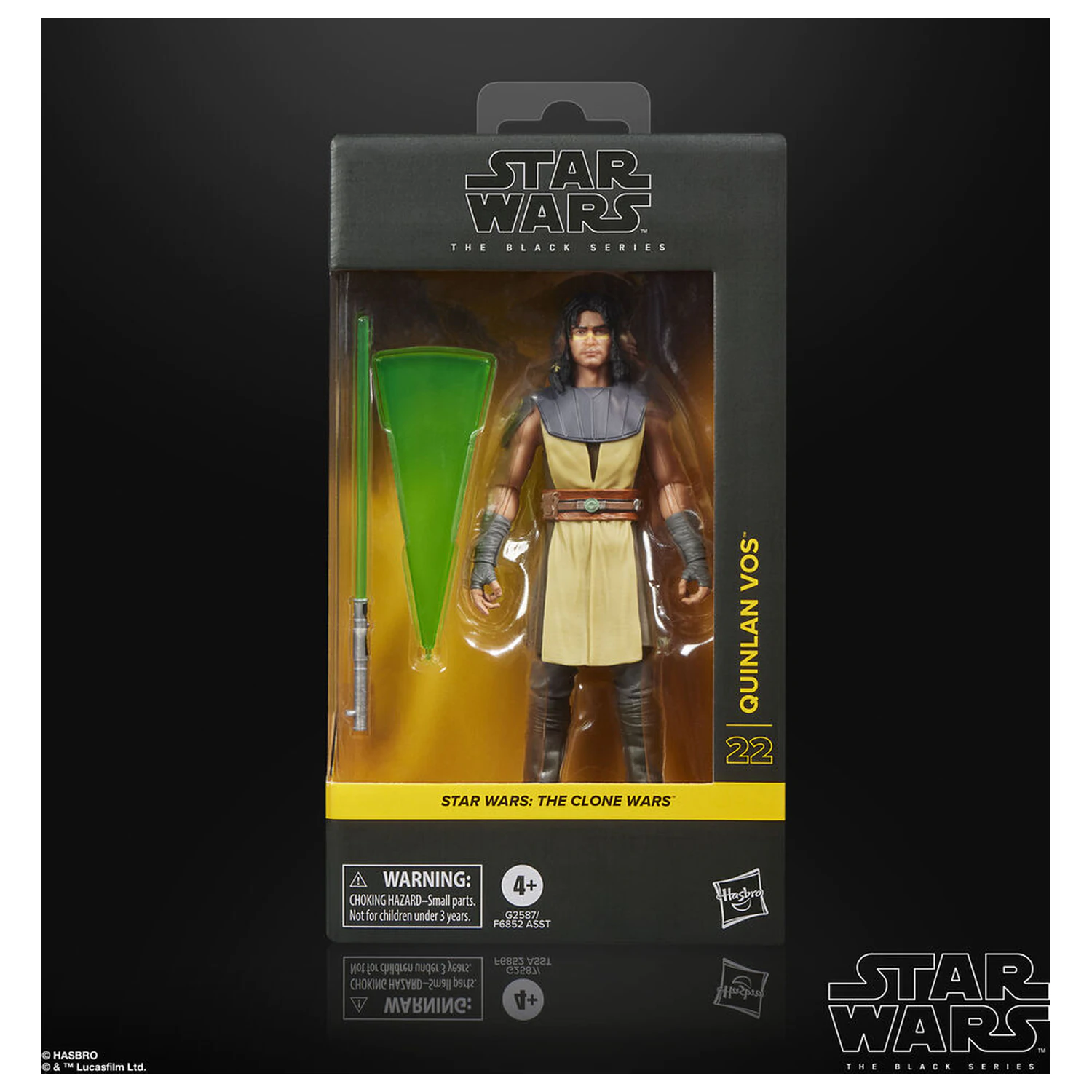 Star Wars The Clone Wars Quinlan Vos figura 15cm termékfotó
