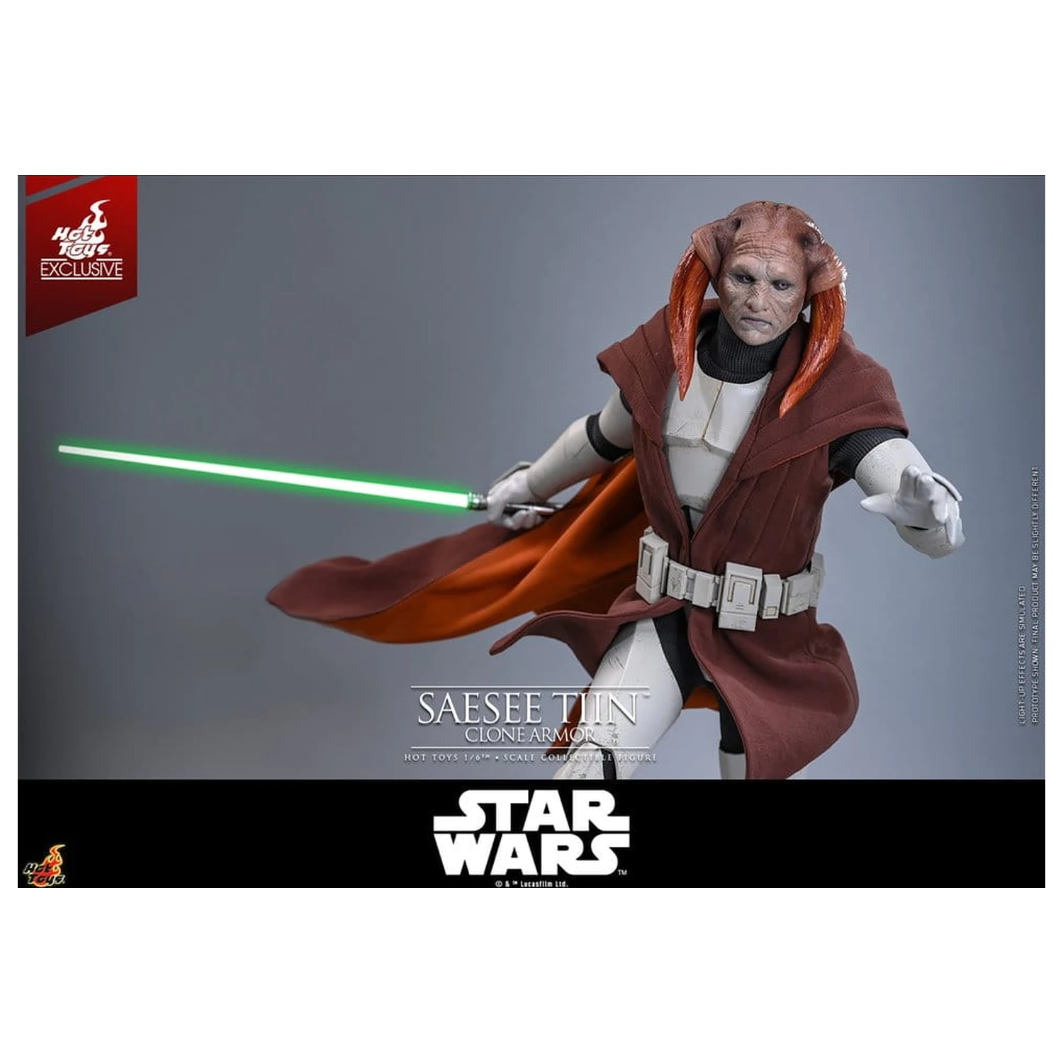 Star Wars: The Clone Wars Television Masterpiece akciófigura 1/6 Saesee Tiin (Clone Armor) 32 cm termékfotó