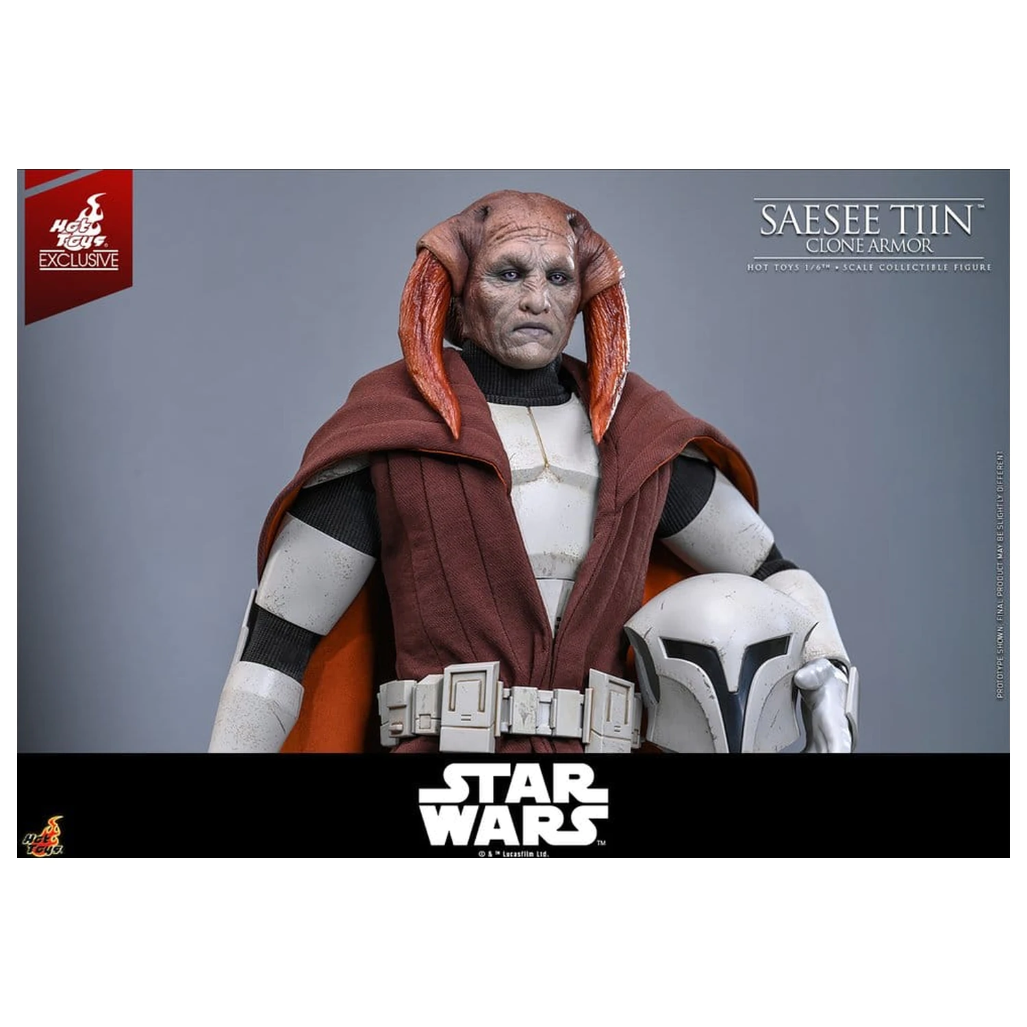 Star Wars: The Clone Wars Television Masterpiece akciófigura 1/6 Saesee Tiin (Clone Armor) 32 cm termékfotó