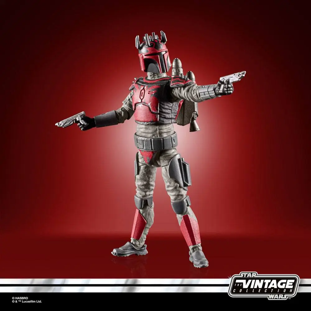 Star Wars: The Clone Wars Vintage Collection 2023 Mandalorian Super Commando Captain akciófigura 10 cm termékfotó