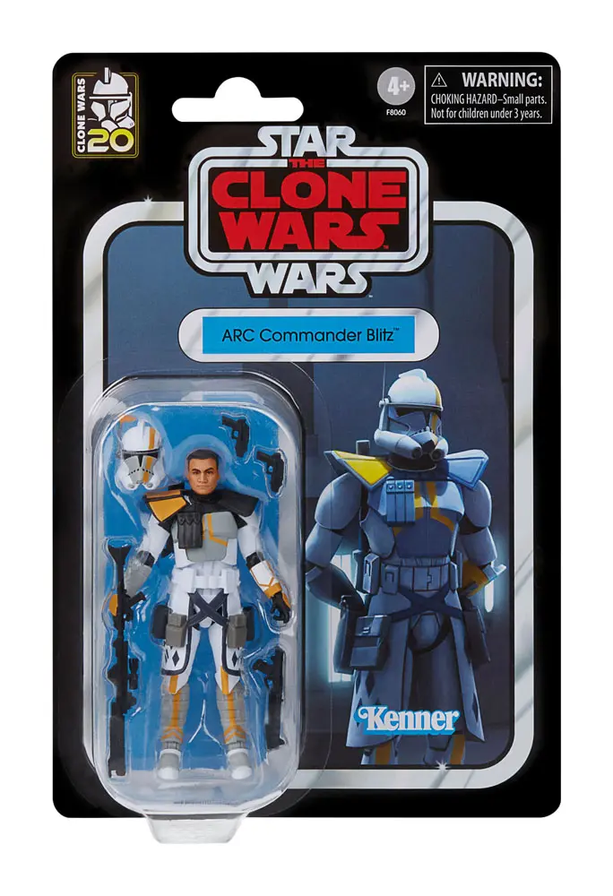 Star Wars: The Clone Wars Vintage Collection ARC Commander Blitz akciófigura 10 cm termékfotó
