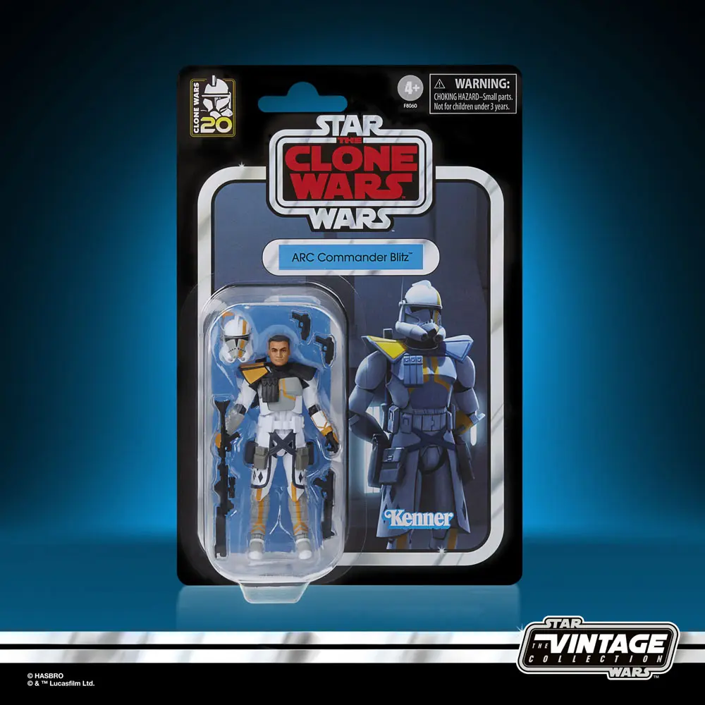 Star Wars: The Clone Wars Vintage Collection ARC Commander Blitz akciófigura 10 cm termékfotó