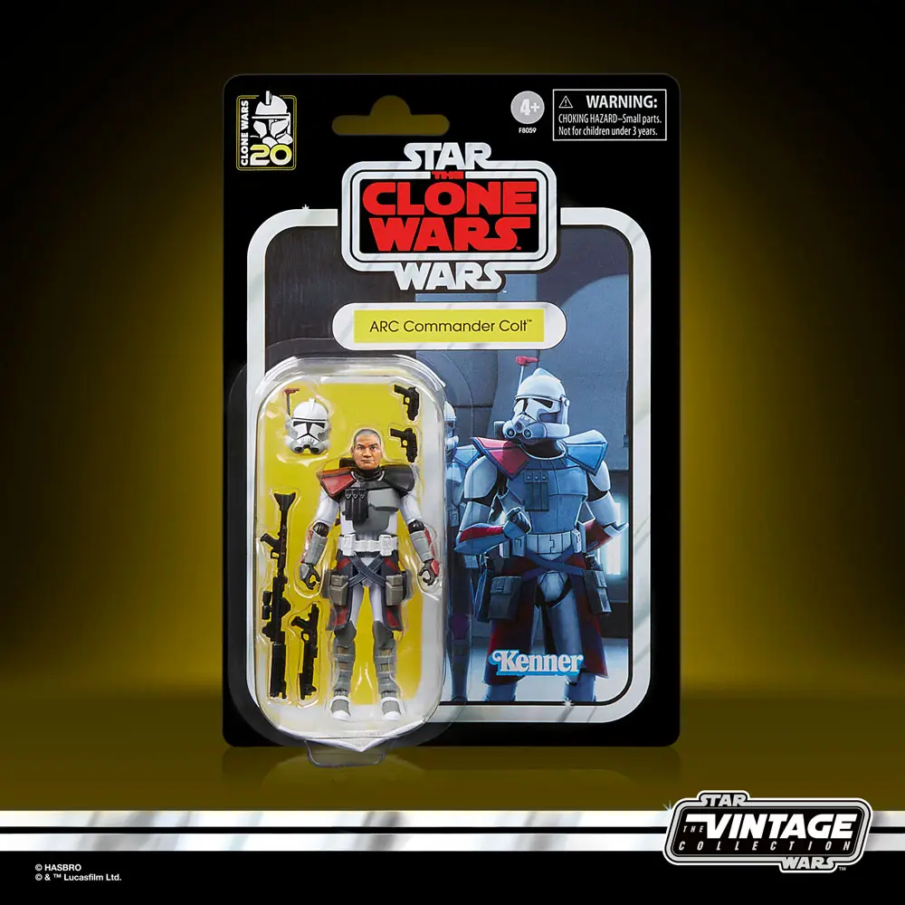 Star Wars: The Clone Wars Vintage Collection ARC Commander Colt akciófigura 10 cm termékfotó
