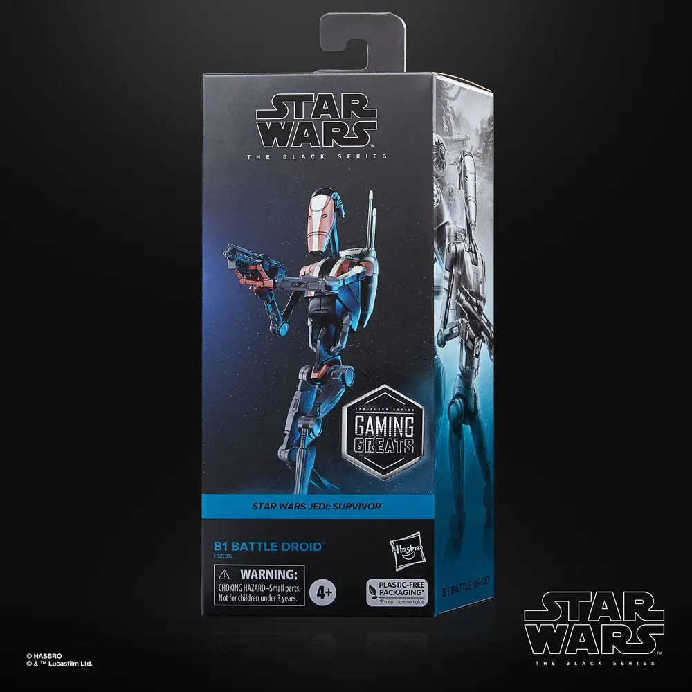 Star Wars: The Force Unleashed Black Series Gaming Greats B1 Battle Droid Exkluzív akciófigura 15 cm termékfotó
