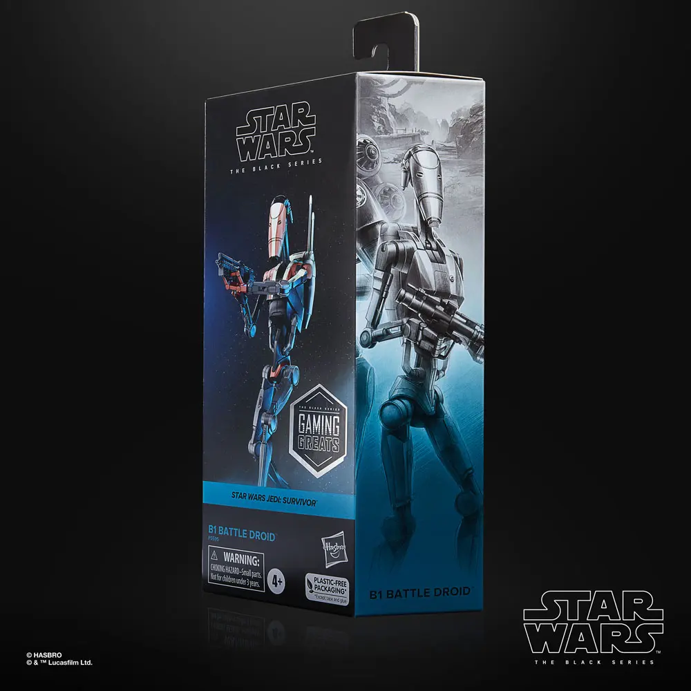 Star Wars: The Force Unleashed Black Series Gaming Greats B1 Battle Droid Exkluzív akciófigura 15 cm termékfotó