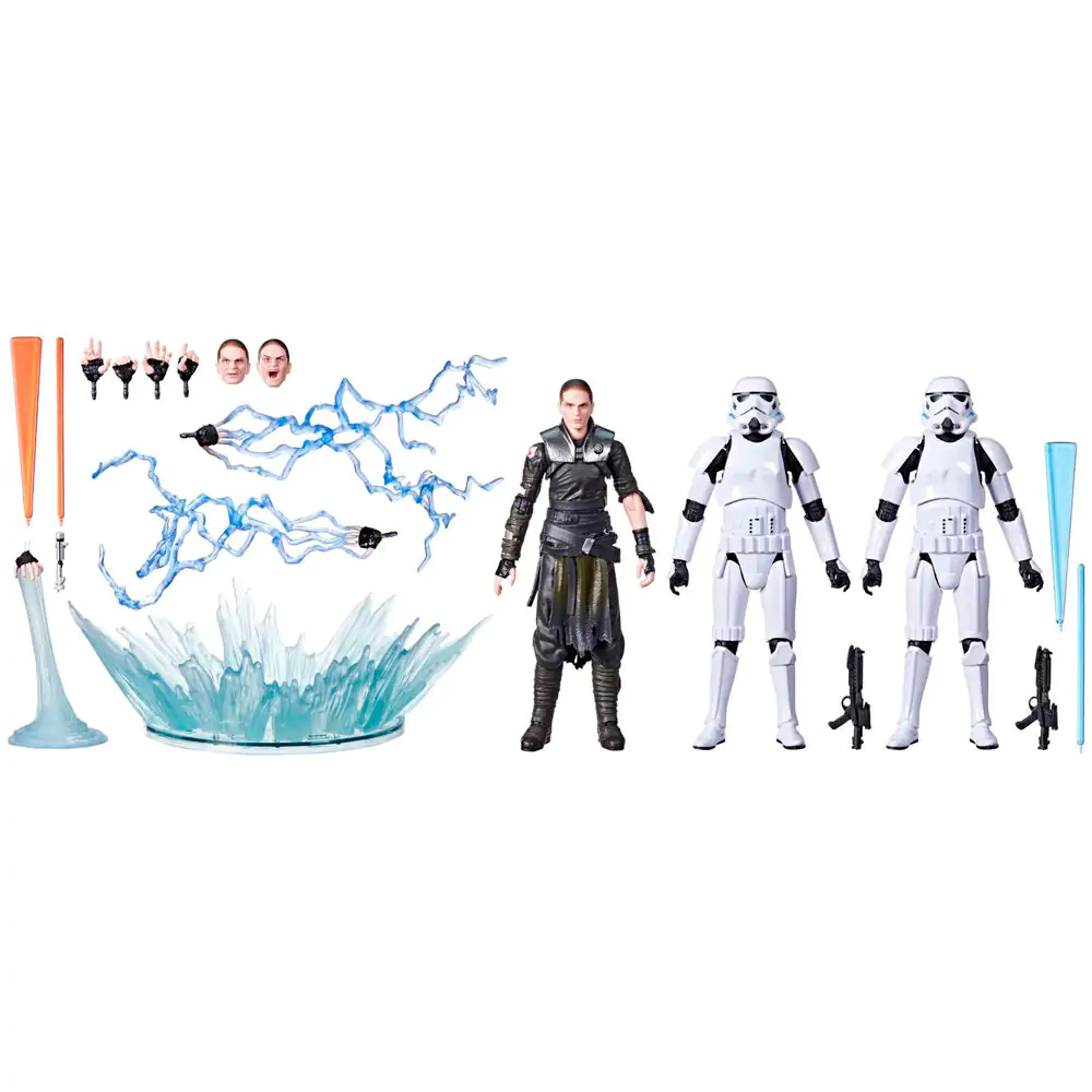 Star Wars The Force Unleashed Starkiller & Stormtroopers figura 15cm termékfotó