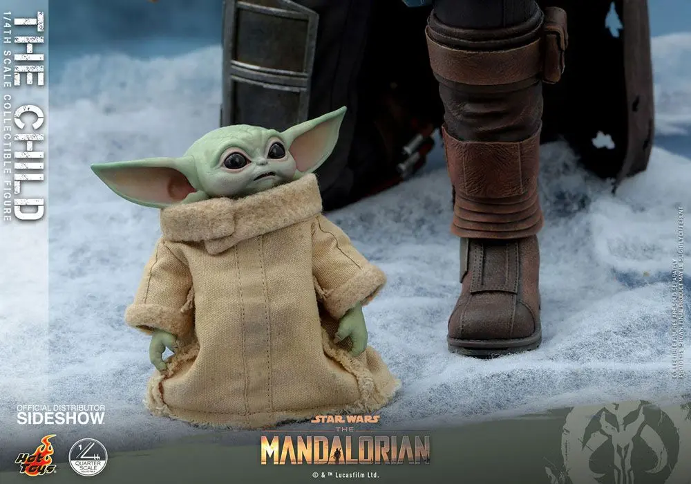 Star Wars The Mandalorian 1/4 The Child akciófigura 9 cm termékfotó