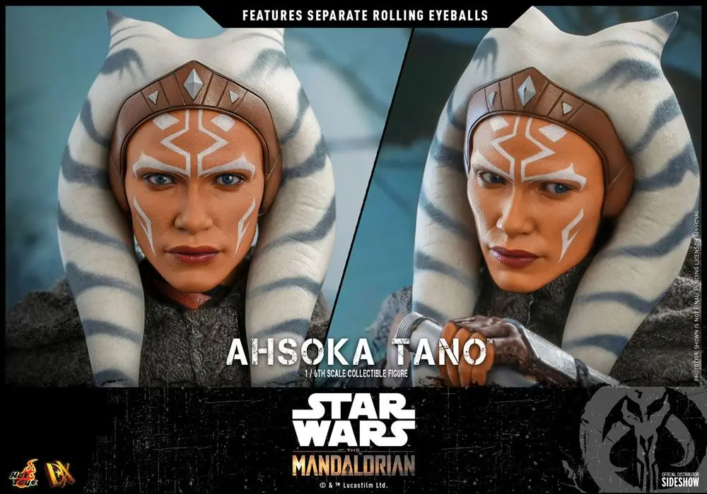 Star Wars The Mandalorian 1/6 Ahsoka Tano akciófigura 29 cm termékfotó