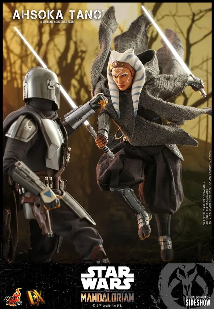 Star Wars The Mandalorian 1/6 Ahsoka Tano akciófigura 29 cm termékfotó