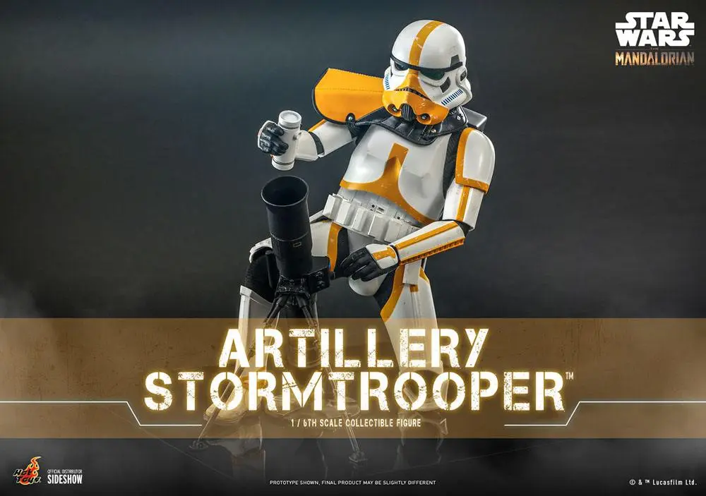 Star Wars The Mandalorian 1/6 Artillery Stormtrooper akciófigura 30 cm termékfotó