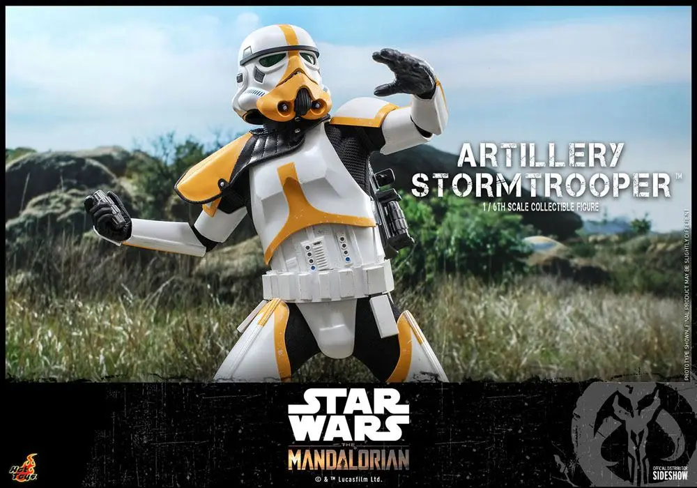 Star Wars The Mandalorian 1/6 Artillery Stormtrooper akciófigura 30 cm termékfotó