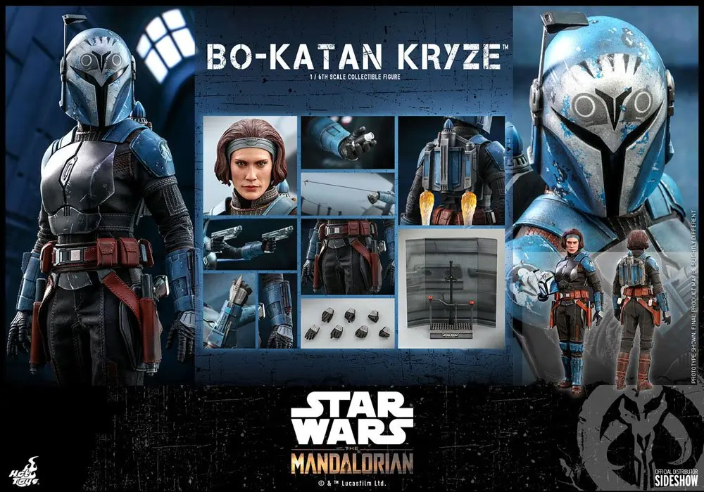 Star Wars The Mandalorian 1/6 Bo-Katan Kryze akciófigura 28 cm termékfotó