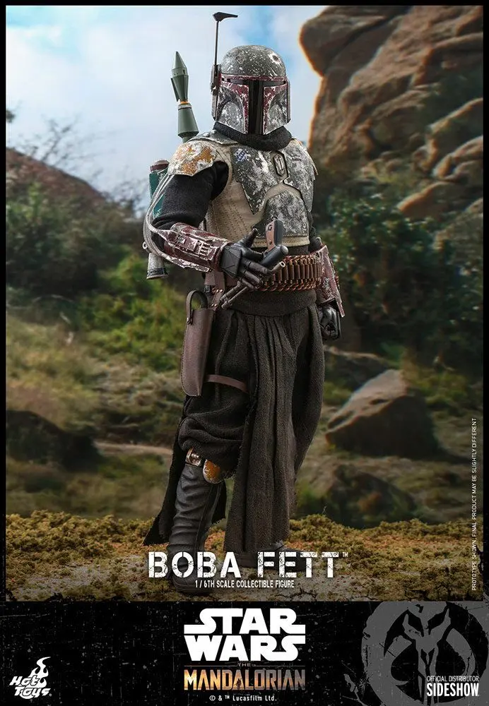 Star Wars The Mandalorian 1/6 Boba Fett akciófigura 30 cm termékfotó