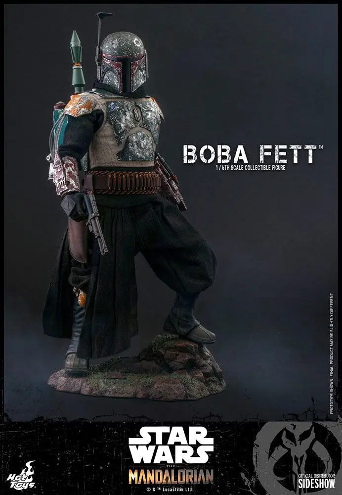 Star Wars The Mandalorian 1/6 Boba Fett akciófigura 30 cm termékfotó