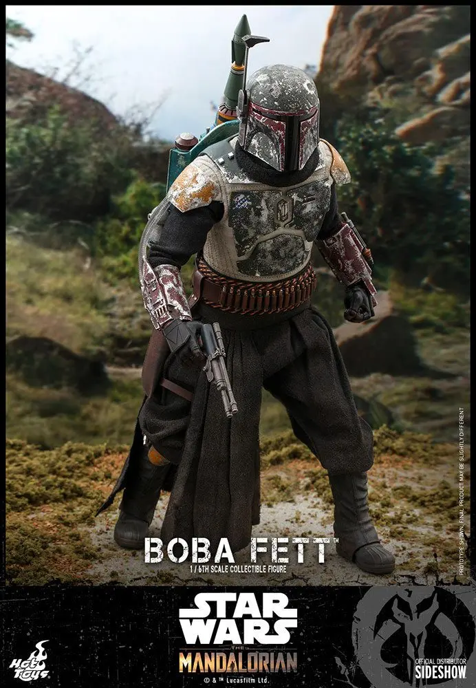 Star Wars The Mandalorian 1/6 Boba Fett akciófigura 30 cm termékfotó