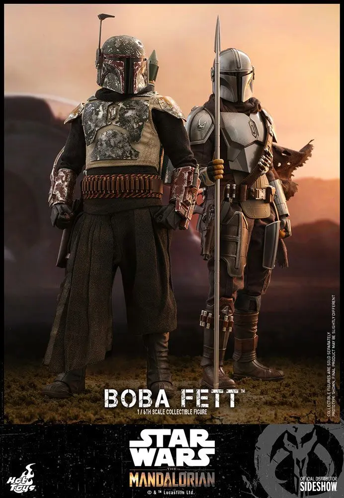 Star Wars The Mandalorian 1/6 Boba Fett akciófigura 30 cm termékfotó