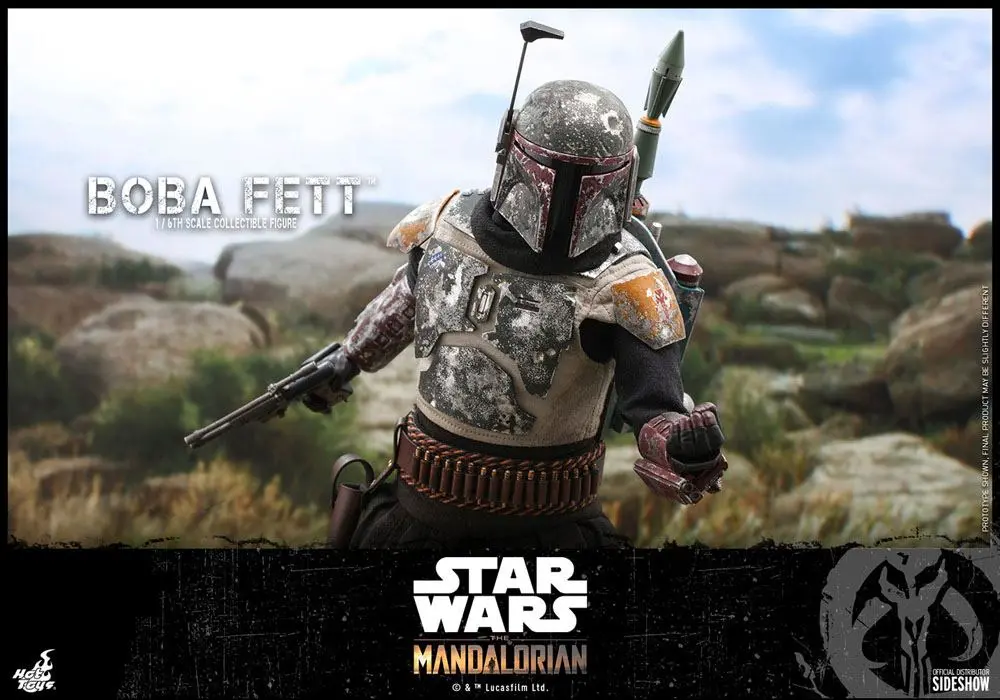 Star Wars The Mandalorian 1/6 Boba Fett akciófigura 30 cm termékfotó