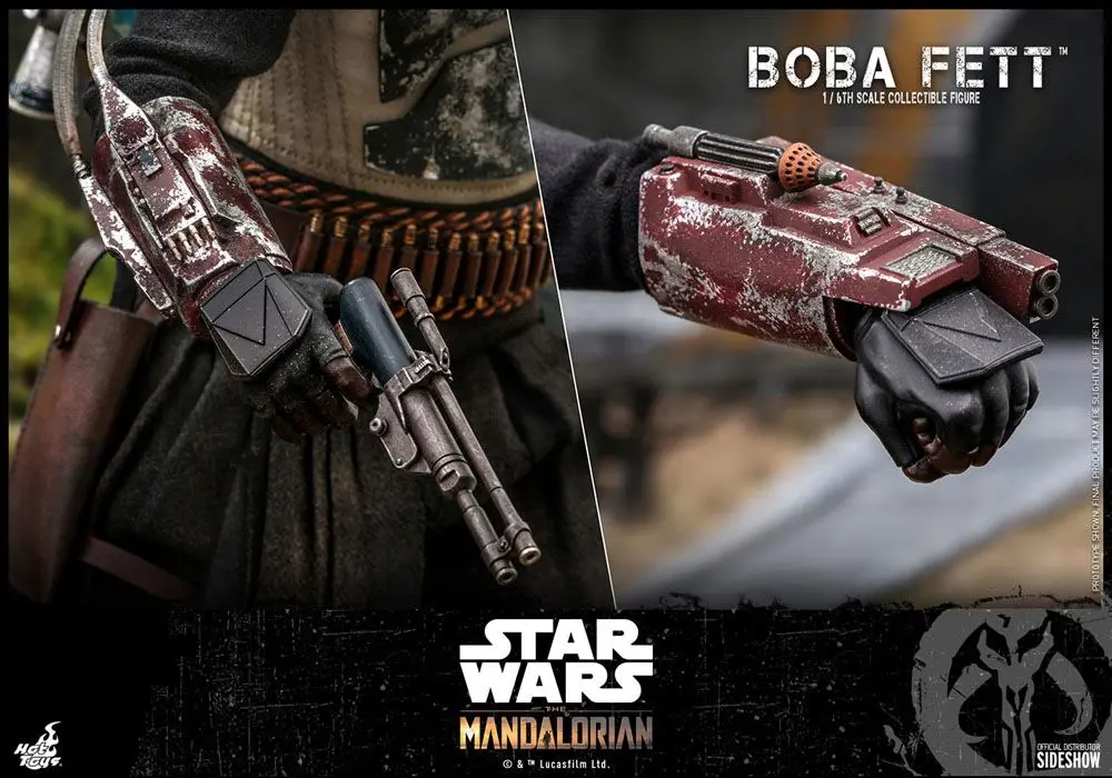 Star Wars The Mandalorian 1/6 Boba Fett akciófigura 30 cm termékfotó