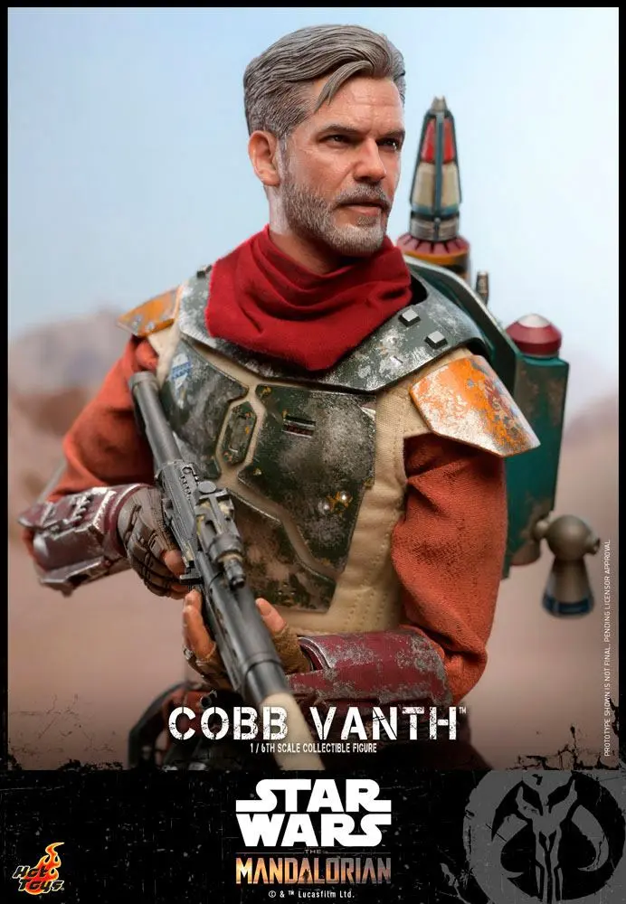 Star Wars The Mandalorian 1/6 Cobb Vanth akciófigura 31 cm termékfotó