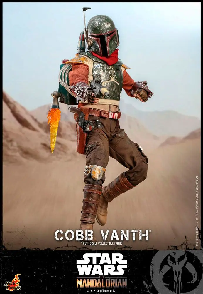 Star Wars The Mandalorian 1/6 Cobb Vanth akciófigura 31 cm termékfotó