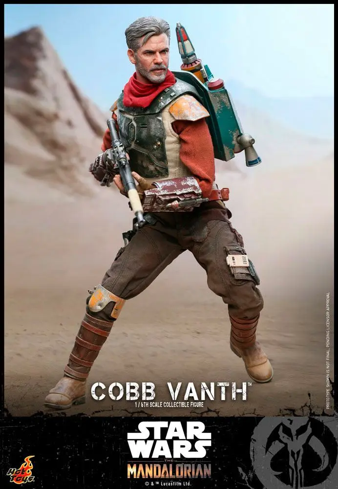 Star Wars The Mandalorian 1/6 Cobb Vanth akciófigura 31 cm termékfotó