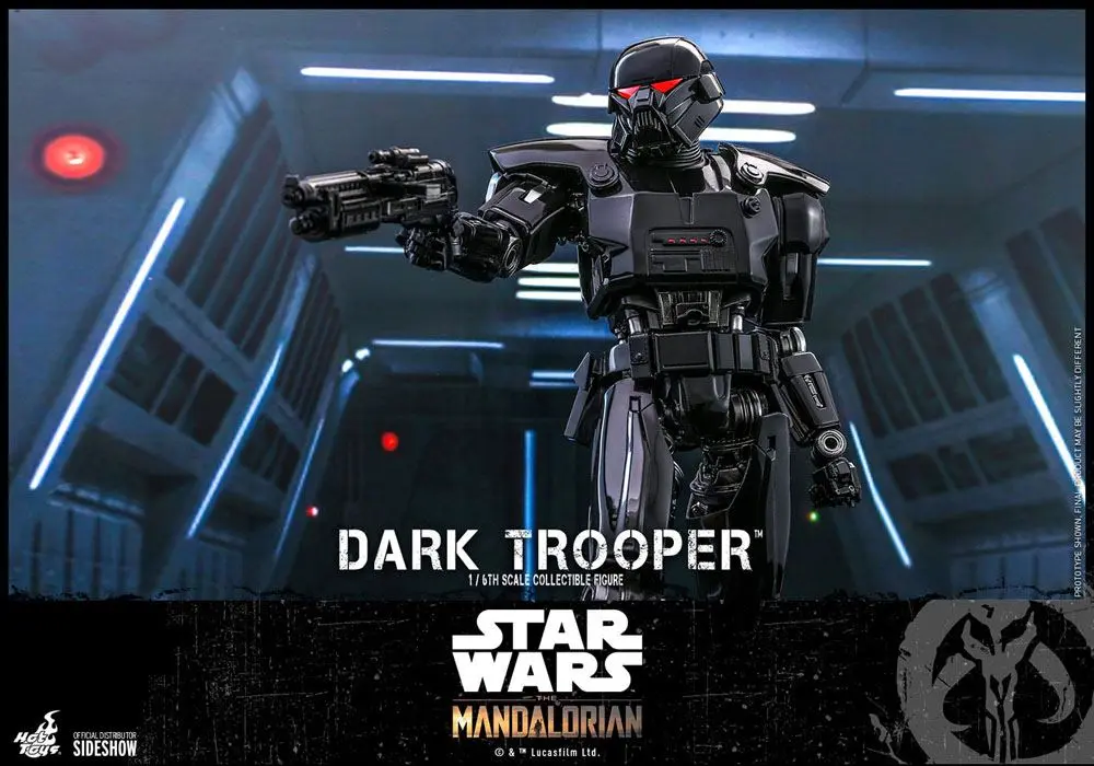 Star Wars The Mandalorian 1/6 Dark Trooper akciófigura 32 cm termékfotó